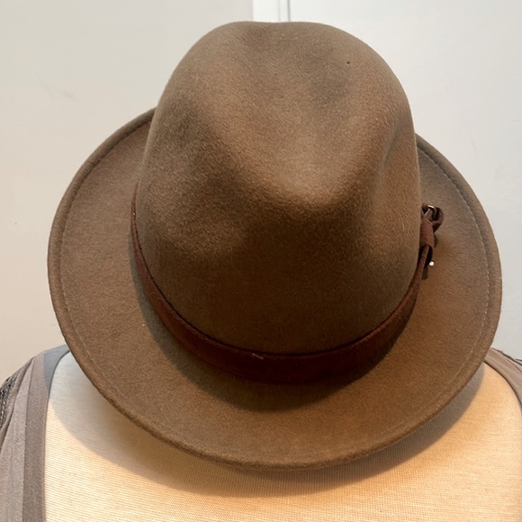 ANTONIO GARCIA CRUSHABLE WOOL FEDORA HAT - Picture 2 of 11